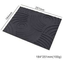 Alfombrillas anuales de silicona para hornear, herramientas de decoracin de pasteles, venas, fondant, moldes de mousse para pasteles, postres - Color aleatorio - Ver 3