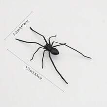 1pc Large Spider Shaped Fridge Magnet, Prank Scary Fun Magnetic Decor Design Suitable For Kitchen Office Whiteboard Storage Cabinet Multi-Scene Arrangement - View 3