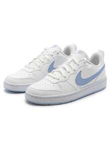 Nike 青少年運動鞋 COURT BOROUGH LOW RECRAFT BG 夏季新款兒童奶藍色 Swoosh 休閒滑板鞋 DV5456-103 - DV5456-103 - 查看 6
