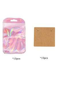 10/20/30pcs Necklace Storage Cards Jewelry Bracelet Display Stand - Multicolor - View 13