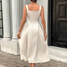 Women Long Dresses - Marrón - 查看 3
