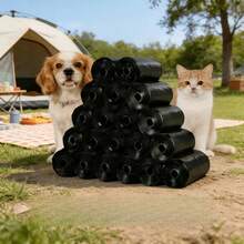 20 Rolls Thickened Pet Dog Poop Bags, Designed To Solve Pet Waste Cleanup Problems. Thickened And Reinforced For More Durability; Leak-Proof And Waterproof For More Peace Of Mind. Portable Design Is Very Convenient. - Multicolor - View 3