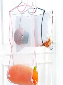 Large Household Drying Rack Mesh Bag Pillow Drying Net Cushion Drying Rack Pillow Clip Drying Rack Doll Drying Tool Multifunctional Storage Organization Solution For Home Laundry Care - Multicolor - View 5