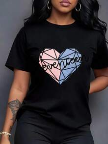 Women T-Shirts - Black - View 2