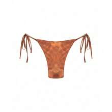 Boho Floral Beaded Tassel 3 Piece Bikini Set Halter Triangle Thong Bikini With Mesh Sarong Skirt Cover Up Y2K Festival Beach Swimwear - Bikini - Ver 3