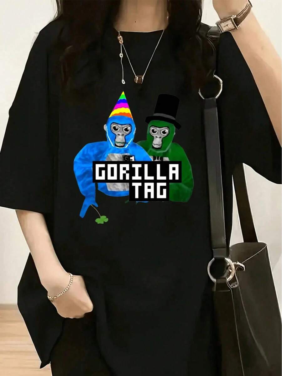 Women T-Shirts - Black - View 1