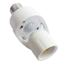 LED Light With Motion Sensor, Screw Base, Automatic On,  For Home, Patio And Hallways - White - View 5