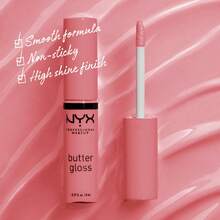 NYX 黄油唇彩 07 提拉米苏 0.27 盎司/8 毫升 彩妆 唇彩 唇彩 柔和淡紫色 裸色 丝滑配方 轻盈光泽 保湿效果 完美适合日常优雅 女朋友 妻子 母亲 朋友 生日 毕业派对 旅行 露营 户外 学校 校园旅行 节日 周年纪念 秋季 秋季 万圣节 秋季造型 - 07 Tiramisu - View 6