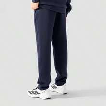 Adidas 新款男士百搭休閒長褲 - 藏蓝色 - 查看 4