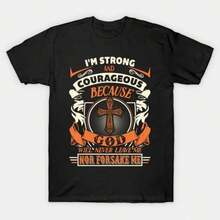 Camiseta cristiana S 5XL - Negro - Ver 1