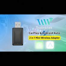Wireless Car Play USB WiFi Dongle For IPhone And Android Plug And Play Wired To Wireless Adapter - Black - View 6