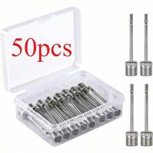 New Sports Ball Inflation Pump Needles, Suitable For Football, Basketball, Rugby And Other Ball Inflation, Stainless Steel Material, 10/20/30pcs - Multicolor - View 15