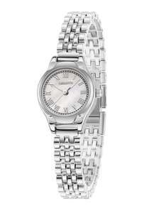 1pc Women's Exquisite Small Elegant Versatile Quartz Watch Suitable For Daily Wear - Silver - View 6