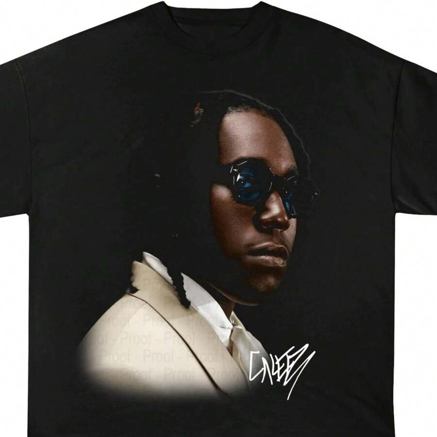 Don Toliver Big Face T-Shirt, Retro Loose-Fit T-Shirt - Back 5 - View 1