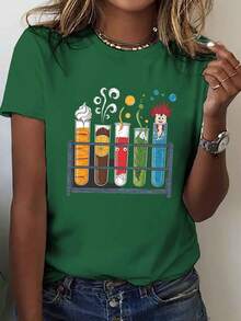 Women T-Shirts - White - View 6