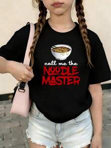 Tween Girls T-Shirts - Black - View 1