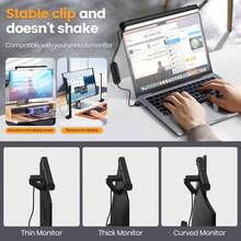 Computer Monitor Lamp, Computer Monitor Screen Light Care-Reading LED Task Lamp Adjustable Brightness Color Temperature Reading Laptops - View 5