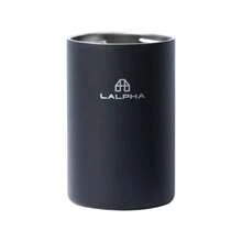 LALPHA ラルファ ｜ 真空 缶クーラー ｜ タンブラー 缶ホルダー 350ml缶用 ｜ 保冷 保温継続 真空断熱 ｜ ICE Cold Hot対応 ２way ｜ キャンプ アウトドア (ブラック)ピクニック   アウトドア   キャンプ   ドリンクホルダー　持ち運び - チェックする 8