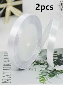 10 PCS~1 PC Pita Pembungkus Kado Warna Polos, Pita Satin 25 Yard, Pita Tipis Tenun Lebar 1cm, Pita Pembungkus Kado, Digunakan untuk Pembungkus Kado, Kue, dan Kerajinan Tangan, Natal, Buket, Kue, Pita, Pembatas Buku, Perlengkapan Pesta, Dekorasi Liburan, Pembungkus Kado - beraneka warna - View 19