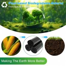 8 Gallon Portable Toilet Bags  Travel Potty Bags Thickened Waste Bags For 5 Gallon Bucket Compostable Camping Toilet Supplies - 25 PCS - View 4