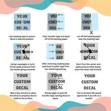 Personalized Wedding Mirror Stickers, Customizable Text, Suitable For Weddings And Events, Can Be Used As Welcome Sign Stickers, Bridal Shower Event Display Stickers, Multi-Functional, Highly Decorative, Reusable, Exquisite, Fashionable, High Quality, Rich Colors, Modern, Customized - Multicolor - View 6