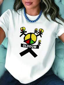 Women T-Shirts - White - View 1