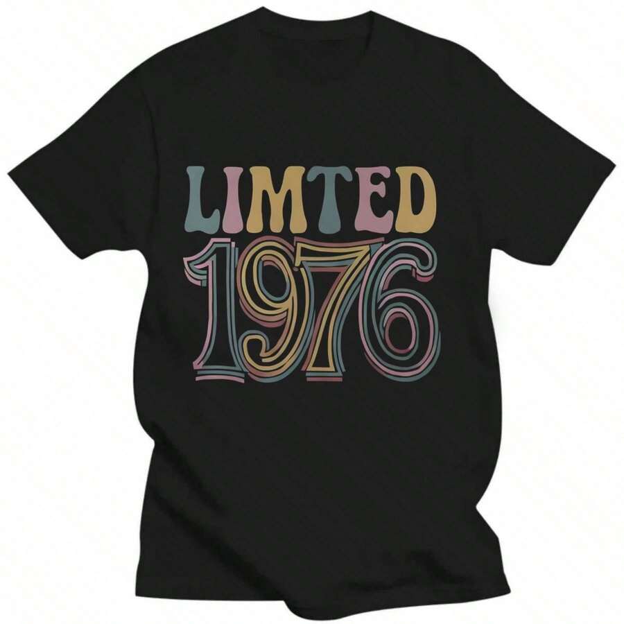 2026 Men's Cotton Retro Rock Band Graphic T-Shirt – Vintage Music Print Short Sleeve T-Shirt, Breathable, Regular Fit, Casual Streetwear For Concerts And Festivals, Machine Washa - Back - View 1