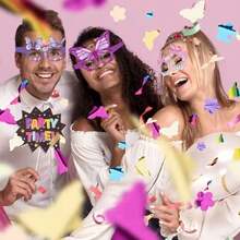 12pcs/Set Or 6pcs/Set Butterfly Glasses, Children's Birthday Party Gifts, Kids Surprise Gifts, Party Favors, Photo Props, Party Supplies - View 3