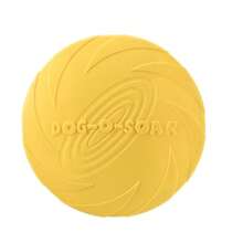 1pc Soft Non-Slip Silicone Dog Flying Disc - Suitable For Puppy Training, Lightweight Toy For Gentle Play Only, Not Suitable For Aggressive Chewers - Multicolor - View 15