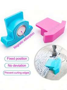 2026 New Sewing Machine Magnetic Edge Guide, Multi-Functional Polygonal Strong Magnetic Gauge, Hemming Guide Sewing Supplies Accessories - Multicolor - View 3