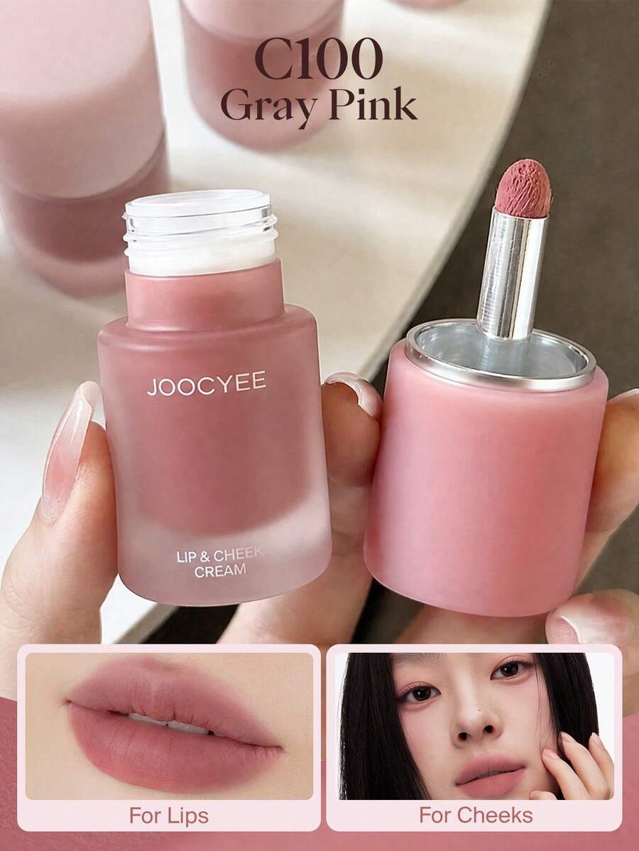 JOOCYEE 多效保湿霜,丝滑质地,升级柔润配方,一支刷子即可涂抹全脸。 - C100 Gray Pink - 查看 1
