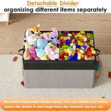 Toy Storage - Gray and Black - View 6