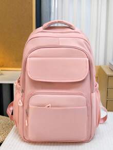 New Versatile Fashionable Minimalist Elegant Travel Backpack, Large Capacity Multifunctional Suitable For Various Occasions (No Accessories Included) - Multicolor - View 13