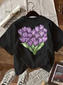 Women T-Shirts - Black - View 3