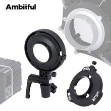 Ambitful MB01 MB02 Bowens Mount Adapter Ring & Speedlite Bracket For Yongnuo YN150 Go Dox Speedlight - View 3