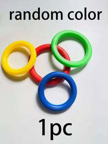 10pcs Outdoor Beach Sports Toys, Lawn Game Equipment, Numbered Toss Rings, Fun Interactive Family Game, Birthday Party Gift - Durable PP Material, Red, Green, Blue, Yellow, White Beach Accessories - View 12
