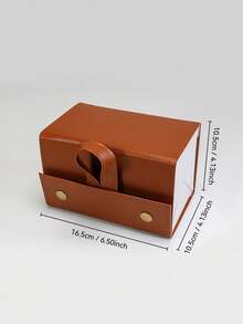 1 pieza Estuche plegable para guardar gafas - Material duradero sin electricidad - Estuche de viaje portátil para anteojos con 3/4/5/6 ranuras, caja de accesorios multifuncional de unicolor - Multicolor - Ver 8