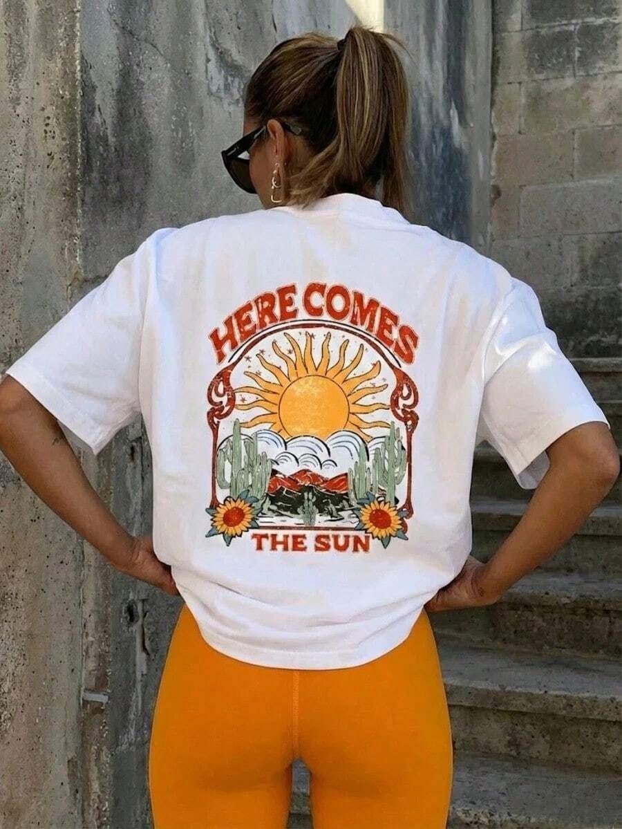 Women T-Shirts - White - View 1