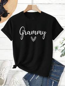 Women T-Shirts - 黑色 - 查看 1