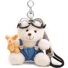 Plush Keychains - White Rabbit Bear - View 9