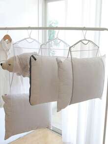 Large Household Drying Rack Mesh Bag Pillow Drying Net Cushion Drying Rack Pillow Clip Drying Rack Doll Drying Tool Multifunctional Storage Organization Solution For Home Laundry Care - Multicolor - View 2