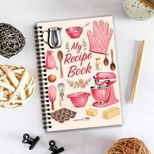 A5 Spiral Recipe Notebook, Kitchen Cooking Record Book, My Recipe Notebook - Multicolor - View 11
