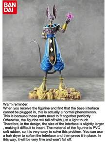 bandai 超级赛亚人蓝色&动漫角色PVC可动人偶模型玩具桌面摆件礼品 | 完美的父亲节礼物 - 生日、周年纪念日、毕业典礼、返校季、独立日、婚礼季和节日礼物，适合粉丝、收藏家展示、动漫主题派对礼品、角色扮演道具、收藏玩具礼品 - 彩色 - 查看 12
