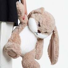 1pc Floppy Ear Plush Rabbit Doll: This Super Soft Plush Rabbit Doll Is A Comfortable Children's Pillow And Sleep Companion, Suitable For All Ages. This Rabbit Plush Doll Is Soft And Skin-Friendly, Making It A Perfect Sleep Partner For All Ages. - Multicolor - View 7
