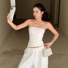 Tube Tops For Women Summer Outfits  2026 - White - View 7