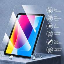 3 piezas Protector de pantalla de vidrio templado, compatible con iPad, Galaxy Tab/Pad SE, Honor Tablet, Tablet, compatible con Huawei MatePad Air, antiarañazos, sensible - 3 piezas - Ver 3