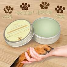 Natural Paw Balm For Dogs And S. Moisturizes Dry Nose Cracked Paw Pads Snout Soother, Moisturizer Paw Tector Lick  Dog Paw Balm  Nose Balm 2oz 56g - Matte Golden - View 2