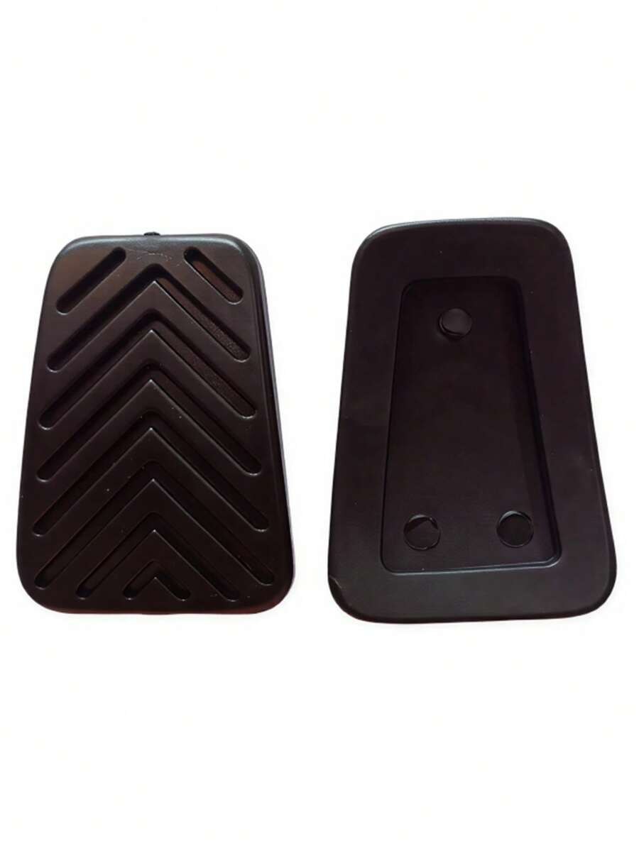 2 Rubber Brake And Clutch Pedal Covers Compatible With Atos - A - View 1