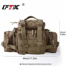 FTK 釣魚裝備與釣具包 - 二手釣魚包 - 釣具收納包 - 棕色 - 查看 4