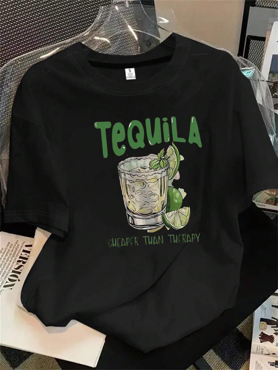 Halloween Graphic T-Shirt - Black - View 1